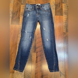 KanCan Distressed Skinny Ankle Jeans 3/25